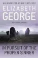 Audiobook In Pursuit of the Proper Sinner: An Inspector Lynley Novel: 9 author Elizabeth George
