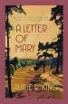 Audiobook A Letter of Mary author Laurie R. King