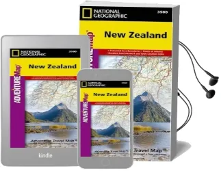 New Zealand: Travel Maps International Adventure map Audiobook download free by National Geographic Maps